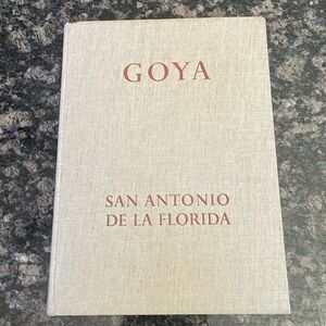 Vintage GOYA ~ SAN ANTONIO DE LA FLORIDA Hardbound Coffee table book!